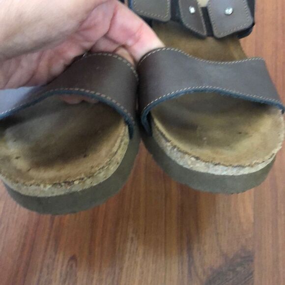 NAOT Made in Israel leather sandals, comfort shoes, slip on size 40 (9) - Picture 7 of 7